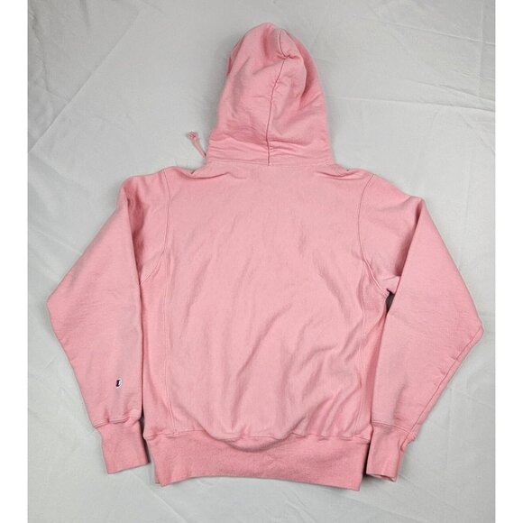 Champion Hoodie Men's‎ Size Sm. Sweatshirt Heavyweight Reverse Weave Pink - Picture 6 of 6
